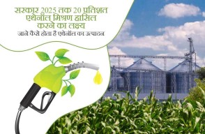 सरकार 2025 तक 20 प्रतिशत एथेनॉल मिश्रण हासिल करने का लक्ष्य, जाने कैसे होता है एथेनॉल का उत्पादन