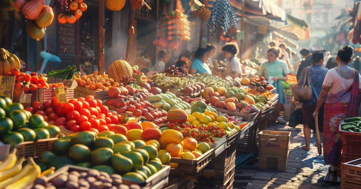 Fruits and vegetables