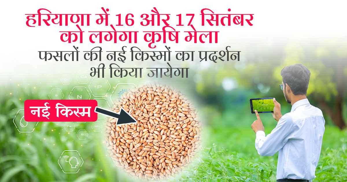 New varieties, technologies, and seeds at the Haryana Agriculture Fair