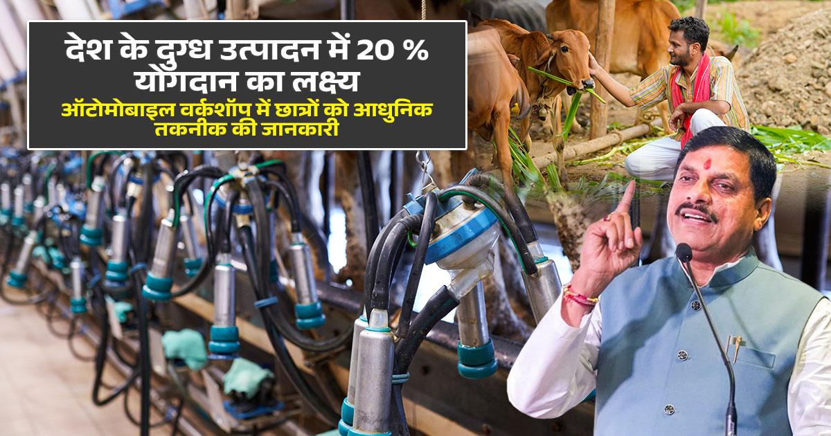 दुग्ध उत्पादन