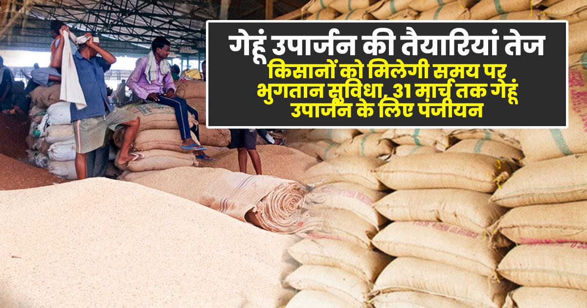 Wheat Procurement Registration Open Until March 31