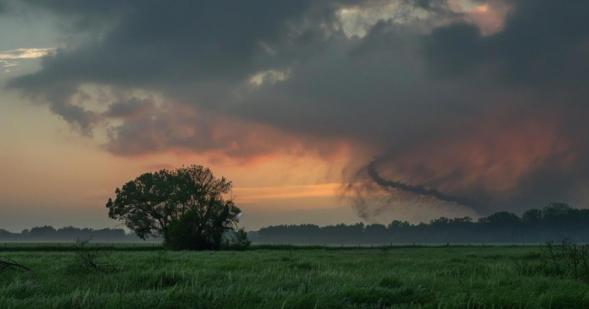 thunderstorms and strong winds