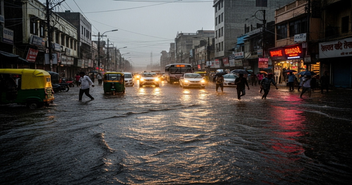 Heavy rain lashes Delhi-NCR, Uttar Pradesh and Rajasthan