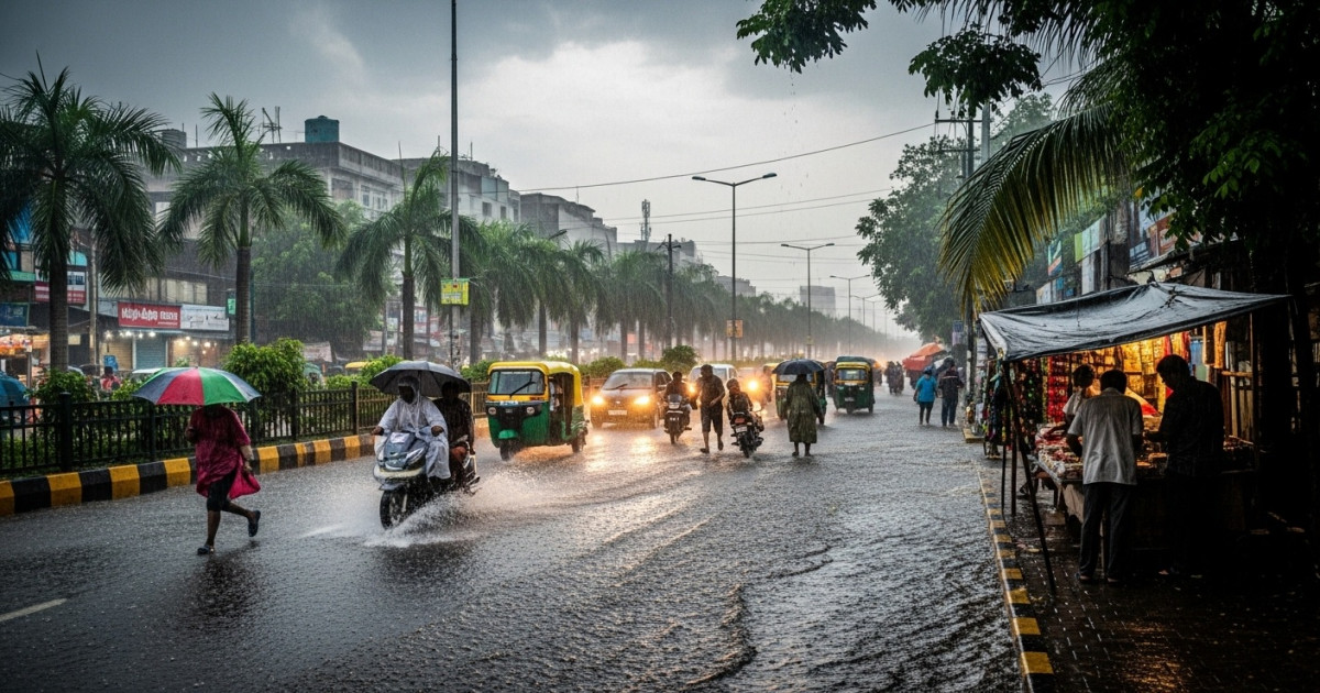 Heavy rain in Uttar Pradesh