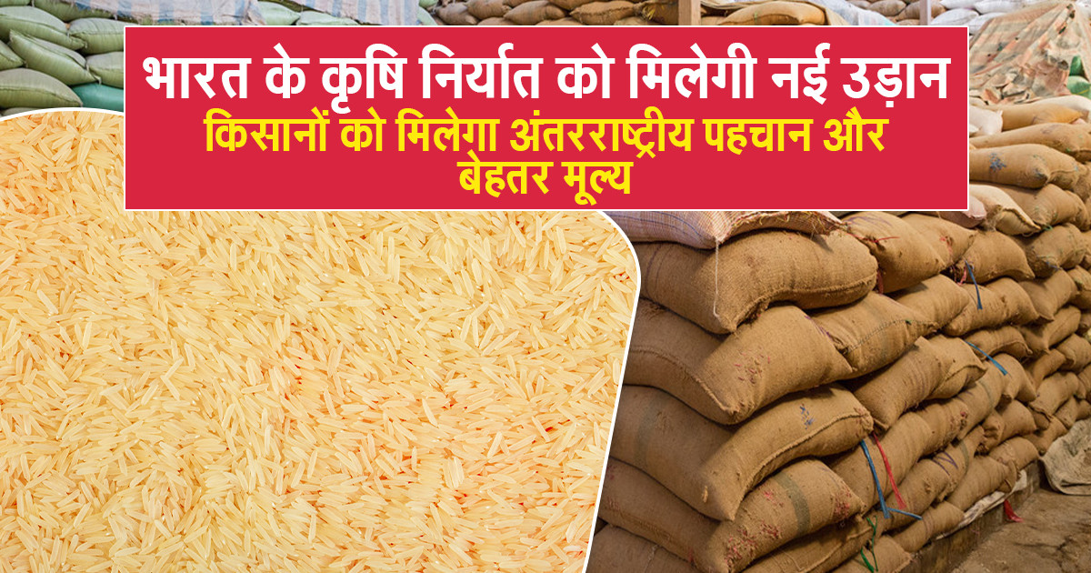 आधुनिक तकनीक के साथ कृषि निर्यात में तेजी