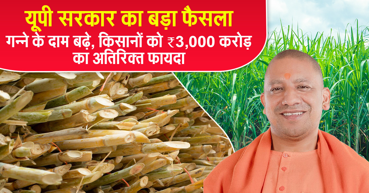 Sugarcane Price Hike in UP