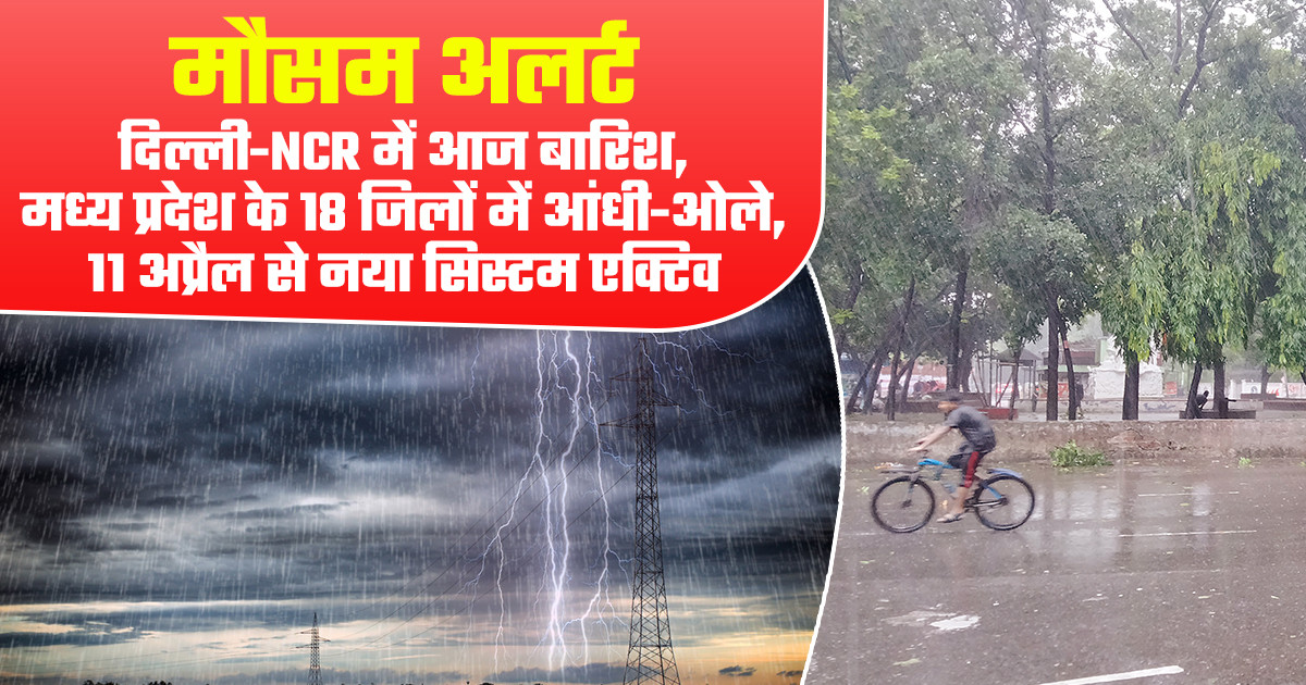 Weather Update India April 8
