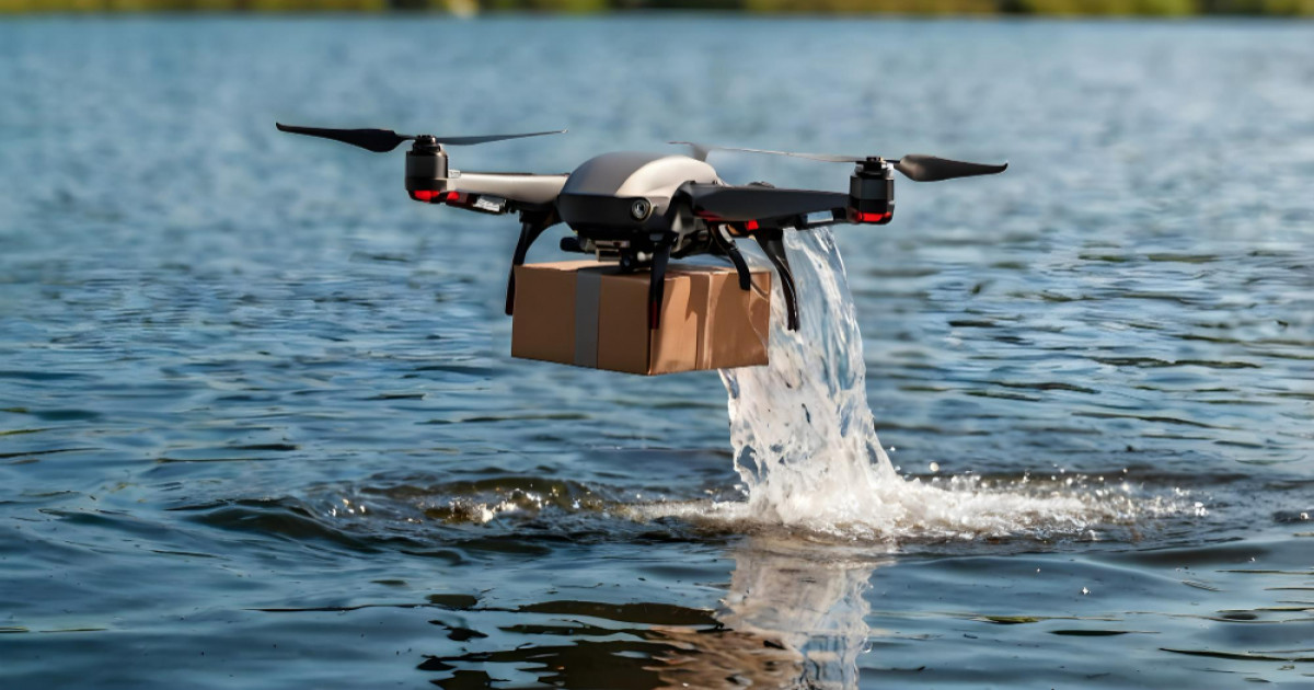 मछली परिवहन ड्रोन