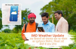 IMD Weather Update in Hindi: अब किसानों को पंचायत स्तर पर मिलेगा मौसम का पूर्वानुमान, खेती में मिलेगा फायदा