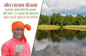 Farm Pond Scheme: खेत तालाब योजना, बनवाएं अपने खेत में तालाब और पाये 1.35 लाख की सब्सिडी जाने क्या है आवेदन की प्रकिया