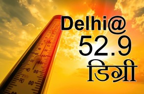 Delhi Weather Today: Heat Breaks 78-Year Record in Delhi, Mercury Reaches 52.9 Degrees