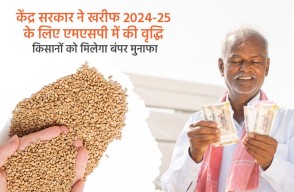 केंद्र सरकार ने खरीफ 2024-25 के लिए एमएसपी में की वृद्धि, किसानों को मिलेगा बंपर मुनाफा