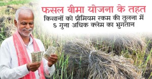 Crop Insurance Scheme, Farmers Received Payouts Five Times the Premium Paid