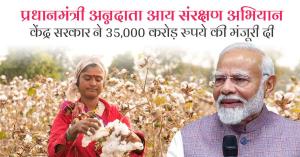 PM-AASHA scheme: पीएम-आशा योजना के विस्तार के लिए केंद्र सरकार ने 35,000 करोड़ रुपये की मंजूरी दी, जाने पूरी जानकारी यहां