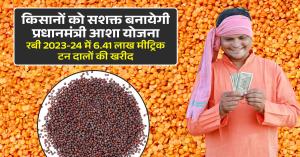 PM-AASHA Scheme Empowers Farmers, 6.41 LMT Pulses Procured in Rabi 2023-24