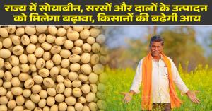 Soybean, Mustard, and Pulses Production to Receive Boost, Farmers' Income to Increase in the State