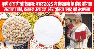 Budget 2025 Provides Relief to Farmers with Makhana Board, Pulses Production, and Urea Plant Establishment