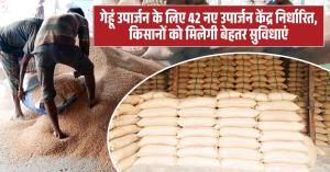 Forty two New Procurement Centers Designated for Wheat Procurement, Improved Facilities for Farmers
