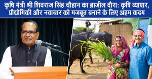 Union Agriculture Minister Shri Shivraj Singh Chouhan's Brazil Visit: A Significant Step towards Strengthening Agricultural Trade, Technology, and Innovation