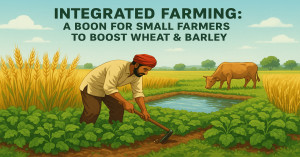Integrated Farming: A Boon for Small Farmers to Boost Wheat & Barley
