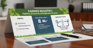 Farmer Registry 2025 – process, benefits, eligibility, and documents required