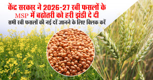 Cabinet Approves MSP Hike for Rabi 2026-27, Ensuring Profitable Prices for Farmers