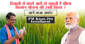 PM Kisan 21st Installment: दिवाली से पहले जारी हो सकती है पीएम किसान योजना की 21वीं किस्त? जानें ताज़ा अपडेट