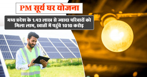 PM surya ghar scheme: up to ₹78,000 subsidy for 3 kW rooftop solar system, over 1.43 lakh consumers benefited in MP